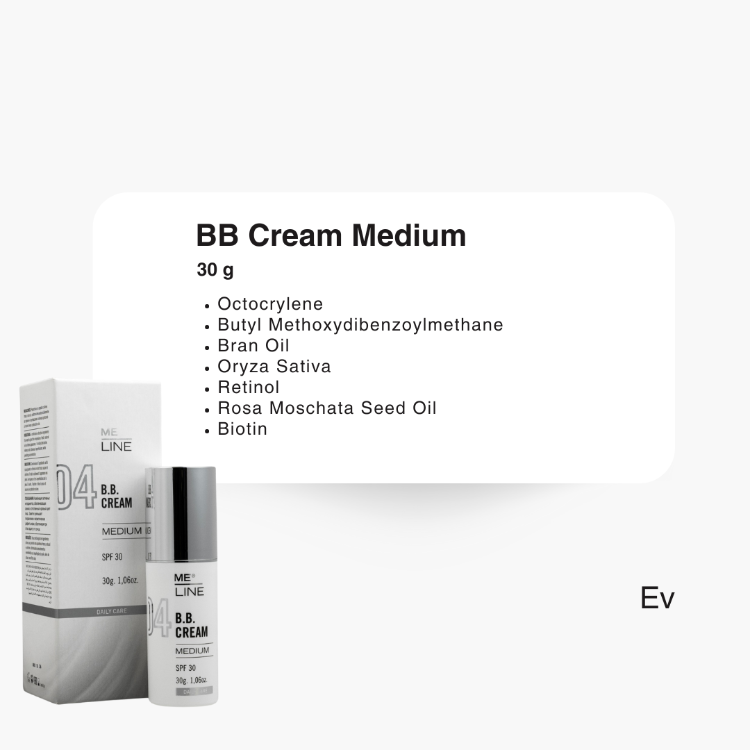 BB Cream Medium 30 gr